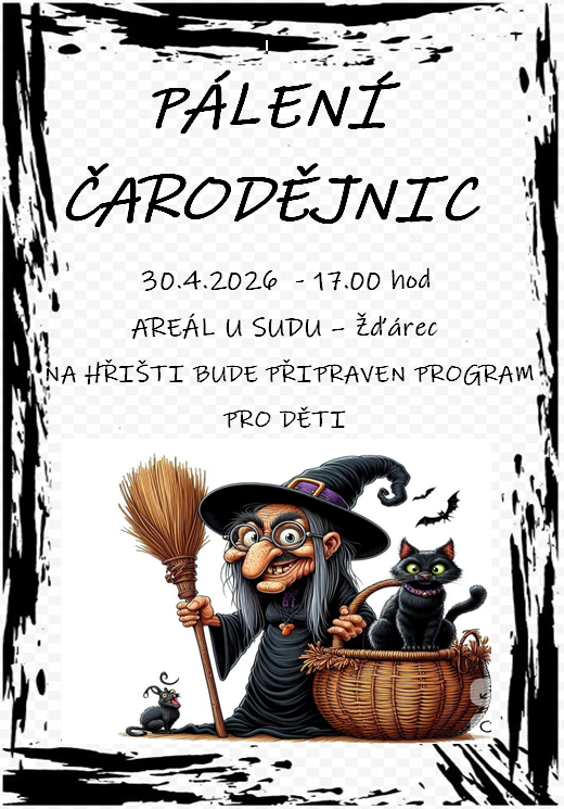 Obec Žďárec - Pálení čarodejnic